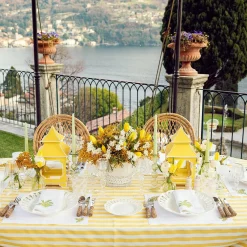 Mimosa White Linen Placemats (Set Of 4)|Mrs. Alice New