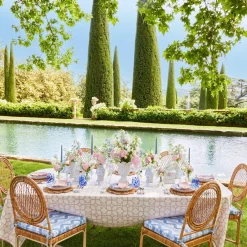 Mini White Rattan Pagoda Lanterns (Pair)|Mrs. Alice Clearance