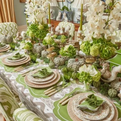 Moss Green Tulip Glasses (Set Of 4)|Mrs. Alice Online