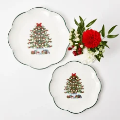 Christmas Tree Starter Plate|Mrs. Alice Best