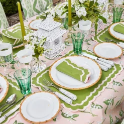 Nancy Bamboo Dinner & Starter Plates (Set Of 8)|Mrs. Alice Discount