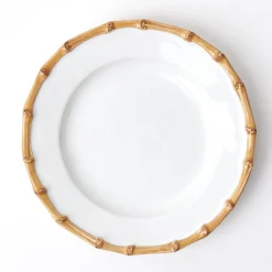 Nancy Bamboo Dinner Plate (Set Of 4)|Mrs. Alice Online