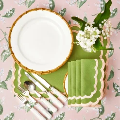 Nancy Bamboo Dinner Plate (Set Of 4)|Mrs. Alice Online