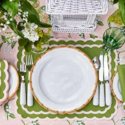 Nancy Bamboo Dinner Plate (Set Of 4)|Mrs. Alice Discount