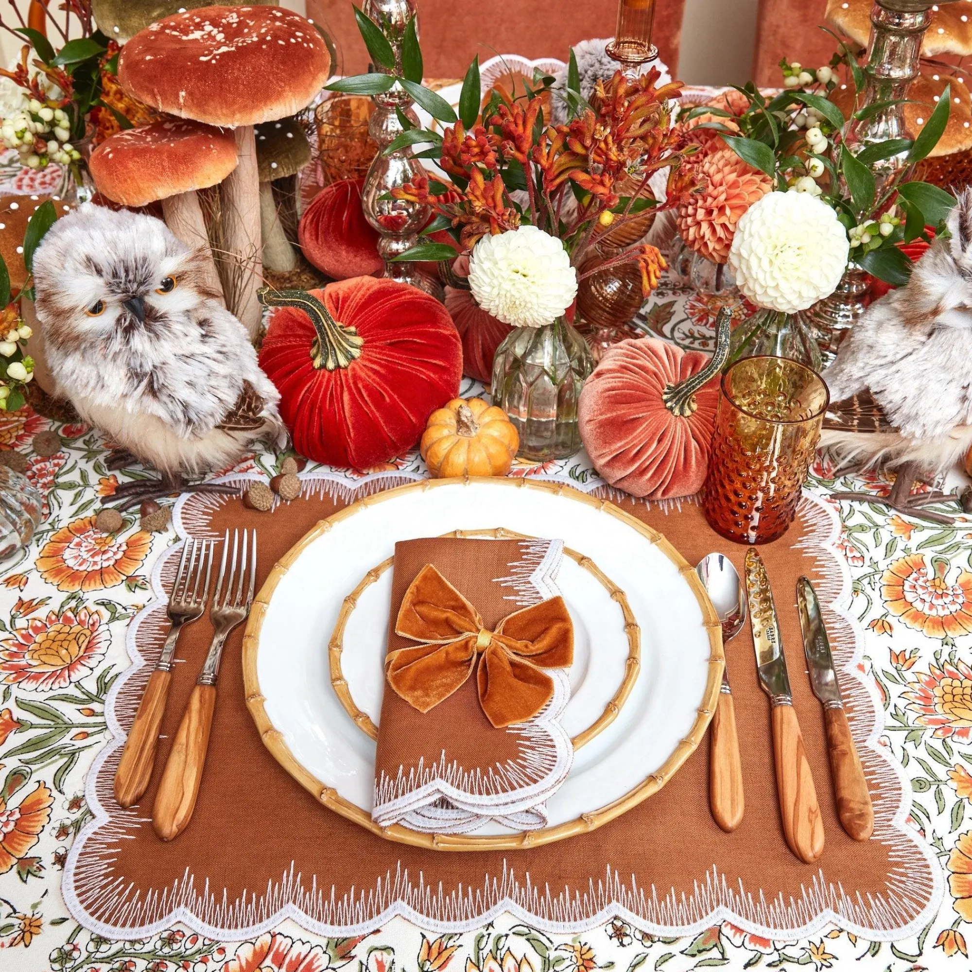 Nancy Bamboo Starter Plate (Set Of 4)|Mrs. Alice