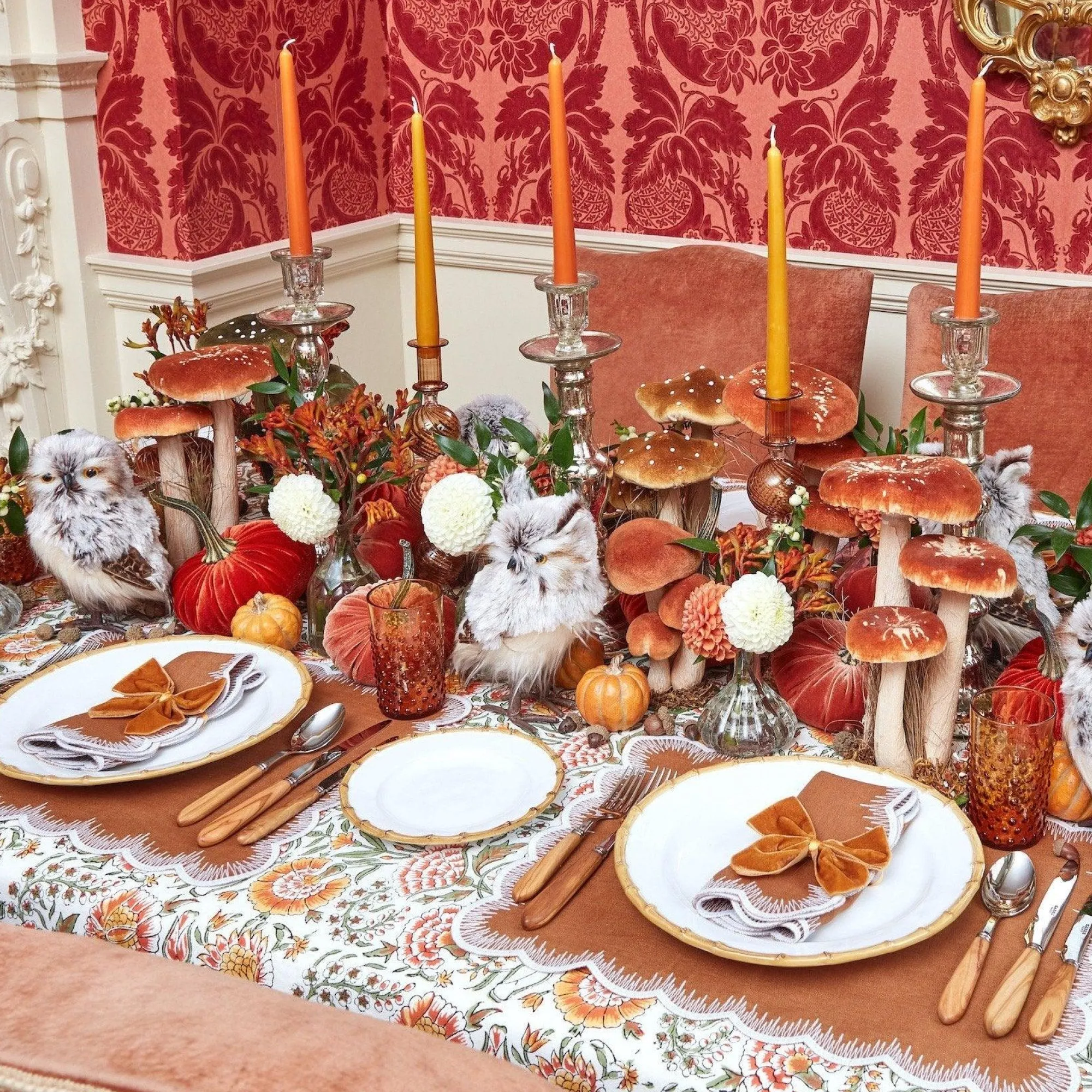 Nancy Bamboo Starter Plate (Set Of 4)|Mrs. Alice