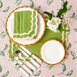 Nancy Bamboo Starter Plate (Set Of 4)|Mrs. Alice