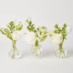 Nancy Bud Vase (Set Of 3)|Mrs. Alice Clearance