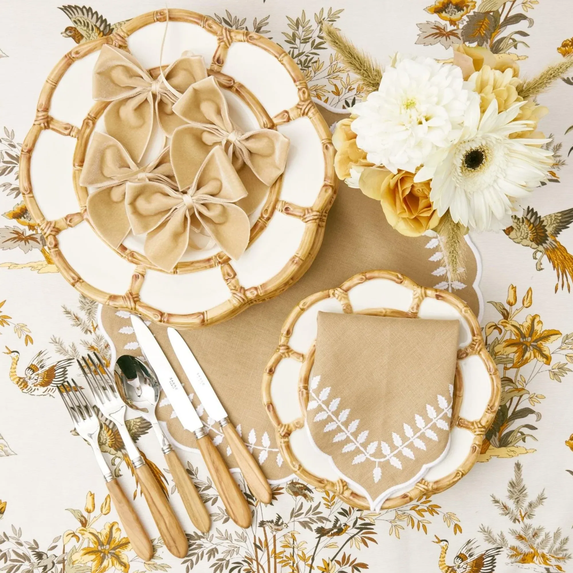 Natural Laurel Napkins (Set Of 4)|Mrs. Alice Online