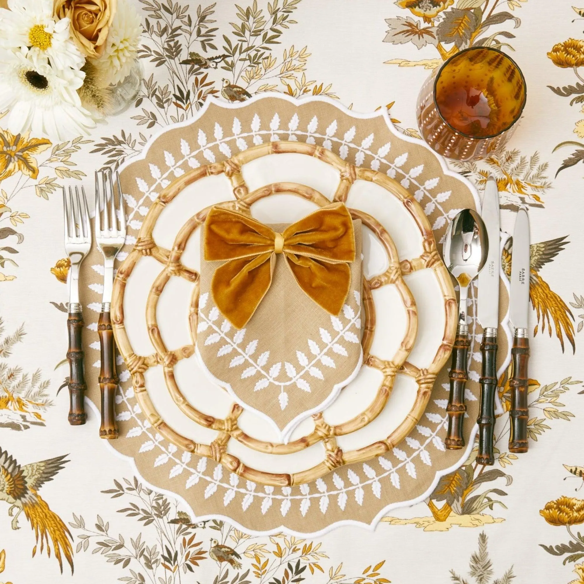 Natural Laurel Napkins (Set Of 4)|Mrs. Alice Online