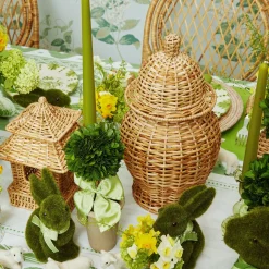 Natural Rattan Decoration Set|Mrs. Alice Hot