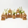 Natural Rattan Pagoda Decoration Set|Mrs. Alice Online