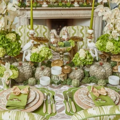 Oat Velvet Napkin Bows (Set Of 4)|Mrs. Alice Clearance