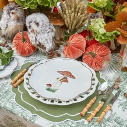 Olive Rim Swirl Glassware Set|Mrs. Alice Online