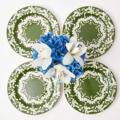 Olive Valencia Starter Plate (Set Of 4)|Mrs. Alice Discount
