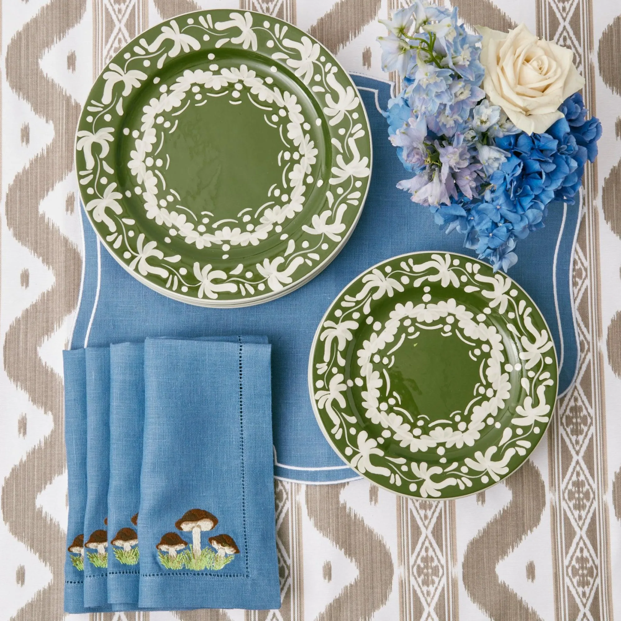 Olive Valencia Starter Plate (Set Of 4)|Mrs. Alice Discount