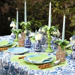 Palm Leaf Candle Holder (Large)|Mrs. Alice Hot