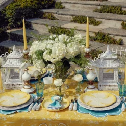 Pastel Yellow Candles (Set Of 8)|Mrs. Alice Clearance