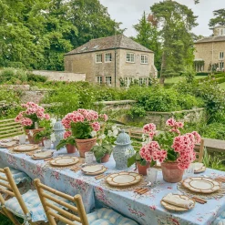 Petal Bamboo Ceramic Dinner & Starter Plates (Set Of 8)|Mrs. Alice Discount