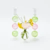 Pink & Green Camille Candle Holder (Pair)|Mrs. Alice Discount