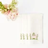 Pink & Green Pagoda Napkins (Set Of 4)|Mrs. Alice