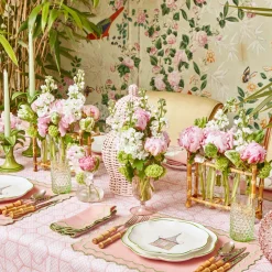 Pink & Green Pagoda Starter Plate|Mrs. Alice Discount