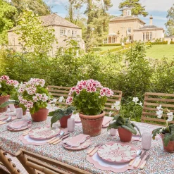 Pink Applique Napkins (Set Of 4)|Mrs. Alice Discount