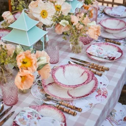 Pink Capri Lettuce Starter Plate|Mrs. Alice Best