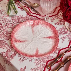 Pink Capri Lettuce Starter Plate|Mrs. Alice Best