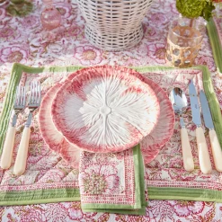 Pink Capri Lettuce Starter Plate|Mrs. Alice Best