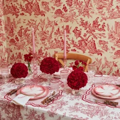 Pink Capri Lettuce Starter Plate|Mrs. Alice New