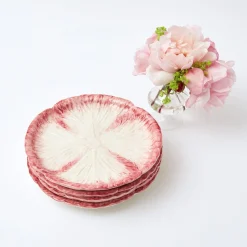 Pink Capri Lettuce Starter Plate (Set Of 4)|Mrs. Alice