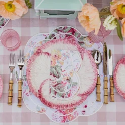 Pink Gingham Tablecloth|Mrs. Alice Clearance