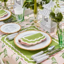 Pink Lily Of The Valley Tablecloth|Mrs. Alice Sale