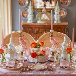 Pink Parrot Candlescape|Mrs. Alice Outlet