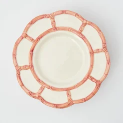 Pink Petal Bamboo Dinner Plate|Mrs. Alice Sale