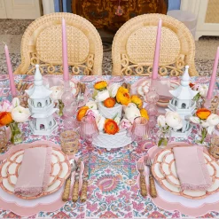 Pink Petal Bamboo Dinner Plate|Mrs. Alice Sale