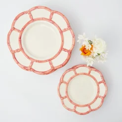 Pink Petal Bamboo Starter Plate|Mrs. Alice Online