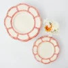 Pink Petal Bamboo Starter Plate|Mrs. Alice