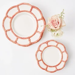 Pink Petal Bamboo Starter Plate|Mrs. Alice