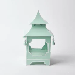 Pistachio Green Pagoda Lantern|Mrs. Alice