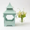 Pistachio Green Pagoda Lantern|Mrs. Alice Best