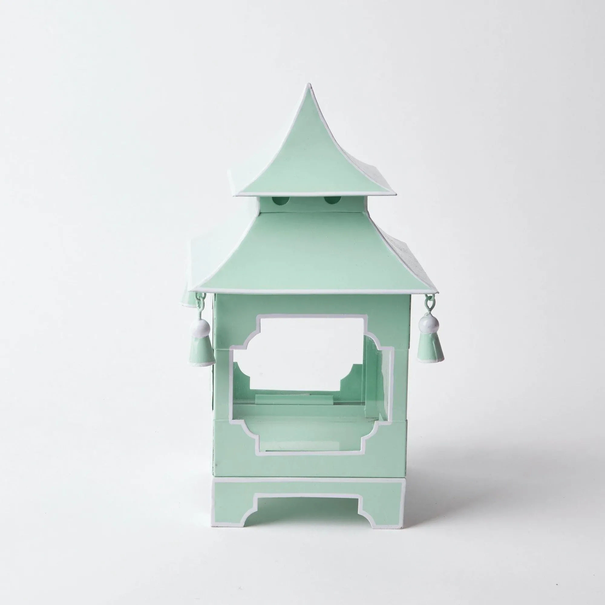Pistachio Green Pagoda Lantern|Mrs. Alice Best