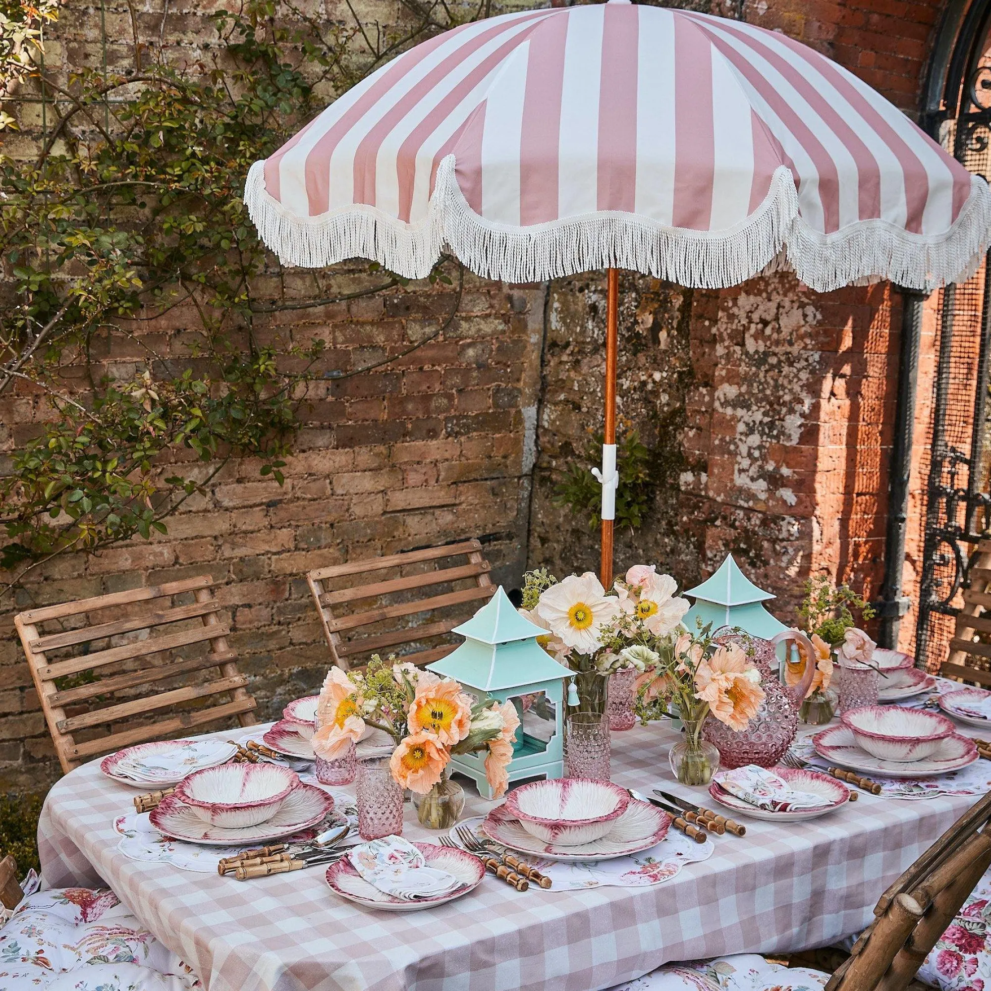 Pistachio Green Pagoda Lantern|Mrs. Alice Best