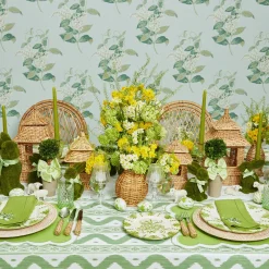 Potted Boxwood With Green Bow Decoration Set|Mrs. Alice Outlet