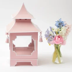 Powder Pink Pagoda Lantern|Mrs. Alice Best