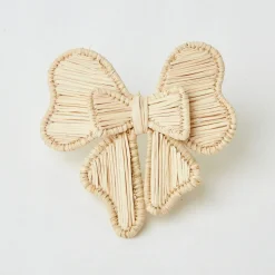 Rattan Napkin Bows (Set Of 4)|Mrs. Alice