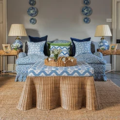 Rattan Photo Frame (Pair)|Mrs. Alice Best