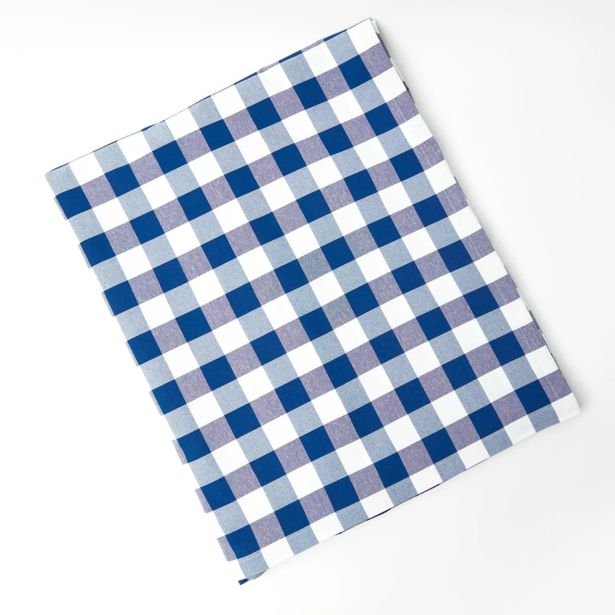 Royal Blue Gingham Tablecloth|Mrs. Alice Online