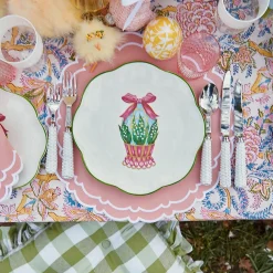 Scalloped Easter Dinner Plate (Set Of 4)|Mrs. Alice Best